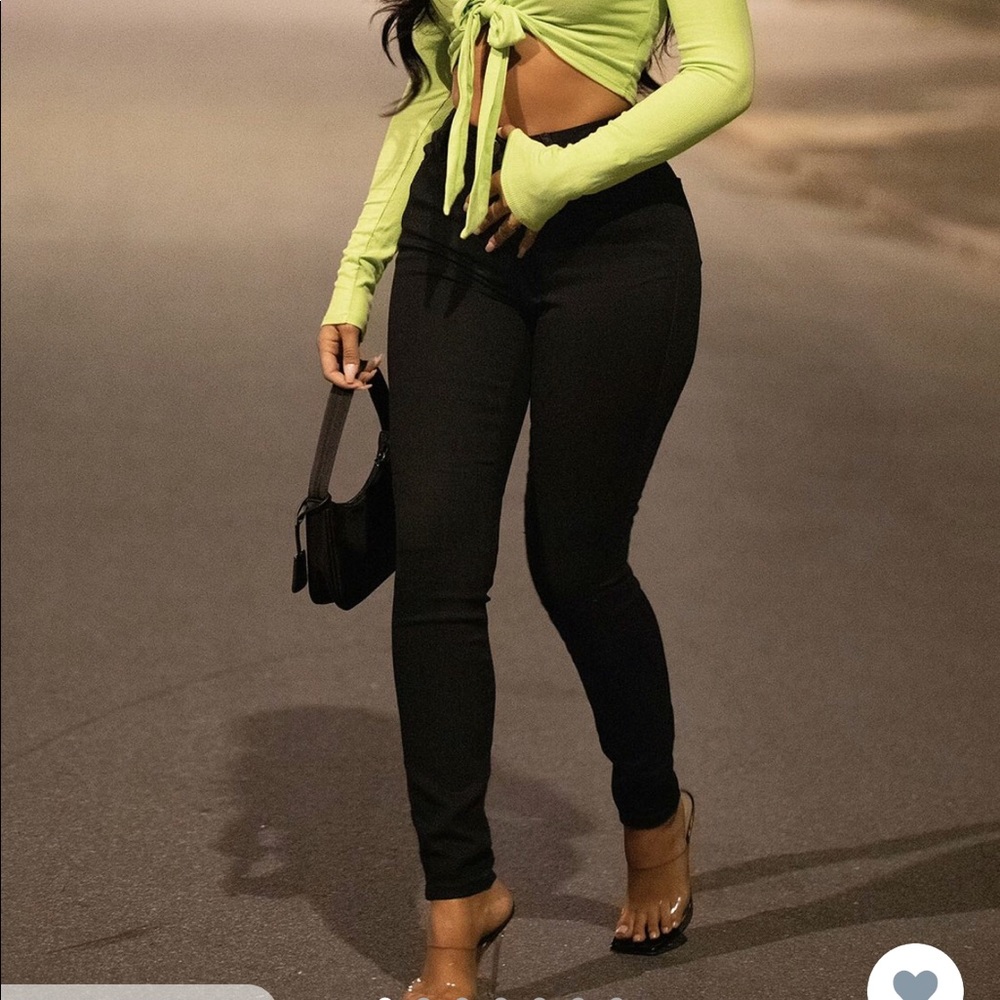 Classic midrise skinny jeans